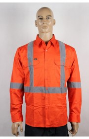 J0080# C/Drill Shirts with R/tape 